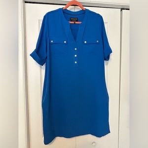 JONES NEW YORK 🍎 STRETCH - Cerulean Blue Dress 👗